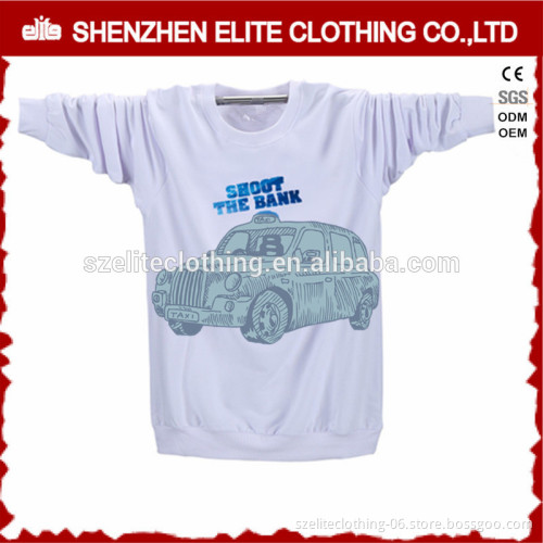 Wholesale Cheap Plain Crewneck Long Sleeve Sweatshirt